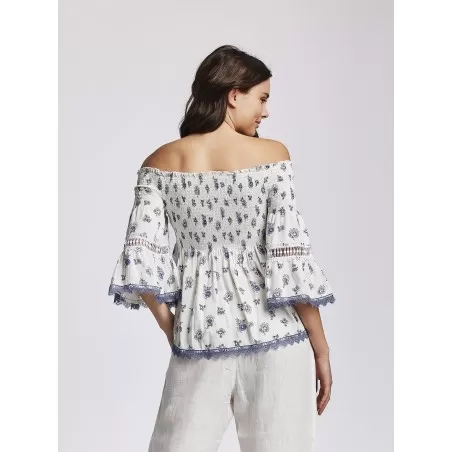 TOP NORAH MANICA 3/4 ICONIQUE 036 MULTIC