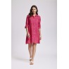 ROMINA ABITO CAMICIA MANICA 3/4 ICONIQUE 089 FUCSIA