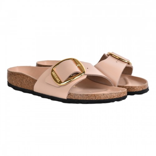 CIABATTA MADRID BIG BUCKLE NATURAL BIRKENSTOCK 1026496 BEIGE