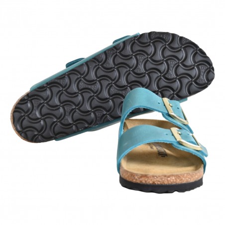 CIABATTA ARIZONA OILED LEATHER BIRKENSTOCK 1026537 BISCAYBAY