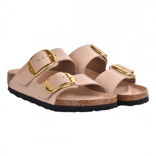 CIABATTA ARIZONA BIG BUCKLE NATURAL BIRKENSTOCK 1026553 BEIGE