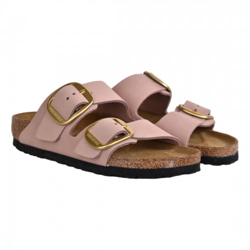 CIABATTA ARIZONA BIG BUCKLE NUBUCK BIRKENSTOCK 1026583 PINK