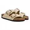 CIABATTA ARIZONA BIG BUCKLE NUBUCK BIRKENSTOCK 1026585 ECRU
