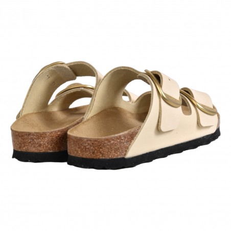CIABATTA ARIZONA BIG BUCKLE NUBUCK BIRKENSTOCK 1026585 ECRU