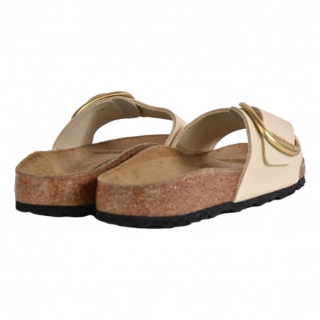 CIABATTA MADRID BIG BUCKLE NUBUCK BIRKENSTOCK 1026604 ECRU