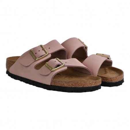 CIABATTA ARIZONA NUBUCK LEATHER BIRKENSTOCK 1026684 PINK