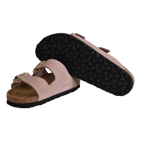 CIABATTA ARIZONA NUBUCK LEATHER BIRKENSTOCK 1026684 PINK