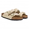 CIABATTA ARIZONA NUBUCK LEATHER BIRKENSTOCK 1026711 ECRU