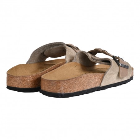 CIABATTA OITA SUEDE LEATHER BIRKENSTOCK 1026730 TAUPE