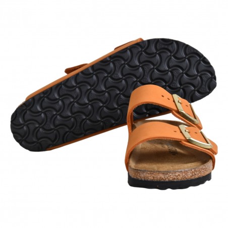CIABATTA ARIZONA NUBUCK LEATHER BIRKENSTOCK 1026732 ORANGE