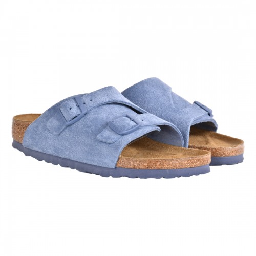 CIABATTA ZURICH SUEDE BIRKENSTOCK 1026827 BLUE