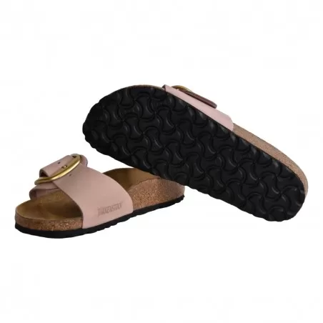 CIABATTA MADRID BIG BUCKLE NUBUCK BIRKENSTOCK 1027056 PINK