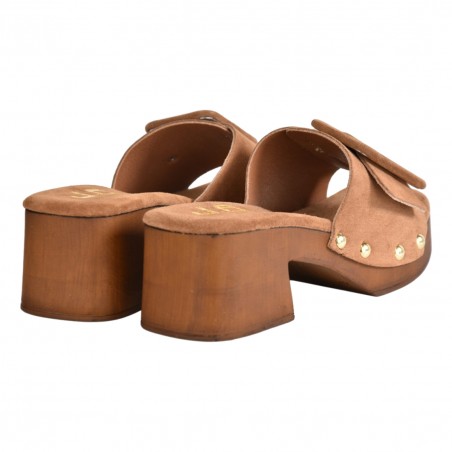 ZOCCOLO C/FIBBIA J.O.LUXURY STYLE 2309 CUOIO