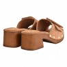ZOCCOLO C/FIBBIA J.O.LUXURY STYLE 2309 CUOIO