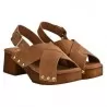 SANDALO ZOCCOLO INCROCIO J.O.LUXURY STYLE 2359 CUOIO