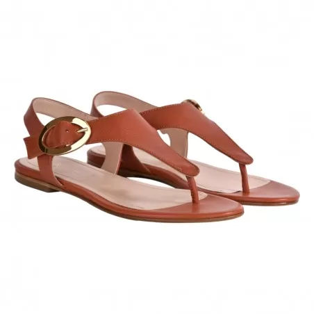 SANDALO INFRADITO CON FIBBIA SITON 2454 CURCUMA