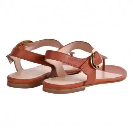 SANDALO INFRADITO CON FIBBIA SITON 2454 CURCUMA