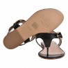 SANDALO INFRADITO CON FIBBIA SITON 2454 NERO