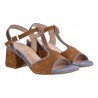 SANDALO SITON 2461 BRANDY/CELESTE