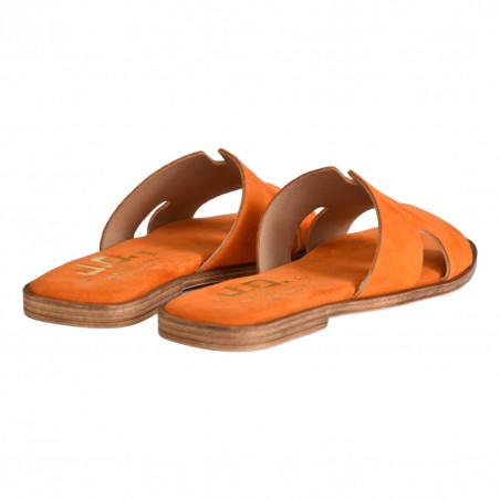 CIABATTA CAMOSCIO J.O.LUXURY STYLE 6016 ARANCIO