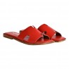 CIABATTA PELLE J.O.LUXURY STYLE 6016 ROSSO
