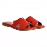 CIABATTA PELLE J.O.LUXURY STYLE 6016 ROSSO
