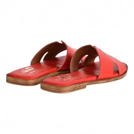 CIABATTA PELLE J.O.LUXURY STYLE 6016 ROSSO