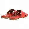 CIABATTA PELLE J.O.LUXURY STYLE 6016 ROSSO
