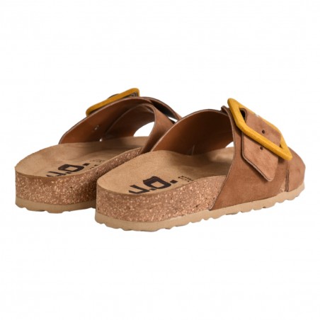 CIABATTA INCROCIO C/FIBBIA J.O.LUXURY STYLE 6166 CUOIO