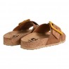 CIABATTA INCROCIO C/FIBBIA J.O.LUXURY STYLE 6166 CUOIO
