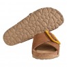 CIABATTA INCROCIO C/FIBBIA J.O.LUXURY STYLE 6166 CUOIO