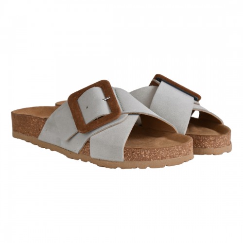 CIABATTA INCROCIO C/FIBBIA J.O.LUXURY STYLE 6166 SALVIA