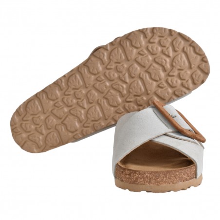 CIABATTA INCROCIO C/FIBBIA J.O.LUXURY STYLE 6166 SALVIA