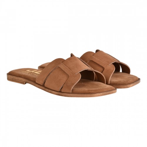 CIABATTA INTRECCIO J.O.LUXURY STYLE 6197 CUOIO