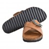 CIABATTA FIBBIA KBR SHOES IBIZA MARRONE
