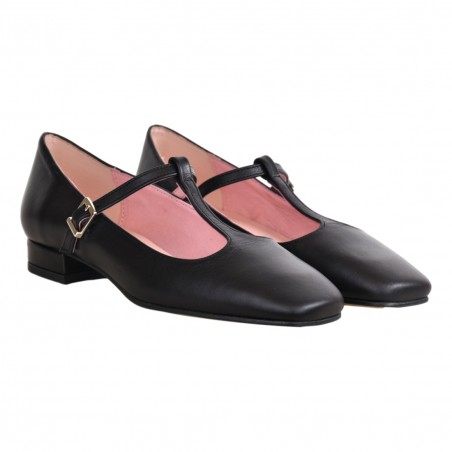 BALLERINA CON CINTURINO ANNA DE BRAY SHAKIRAMESTIZO NEGRO
