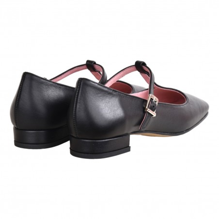 BALLERINA CON CINTURINO ANNA DE BRAY SHAKIRAMESTIZO NEGRO