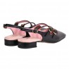 CHANEL BASSO DOPPIO CINTURINO ANNA DE BRAY SOFIAMESTIZO NEGRO