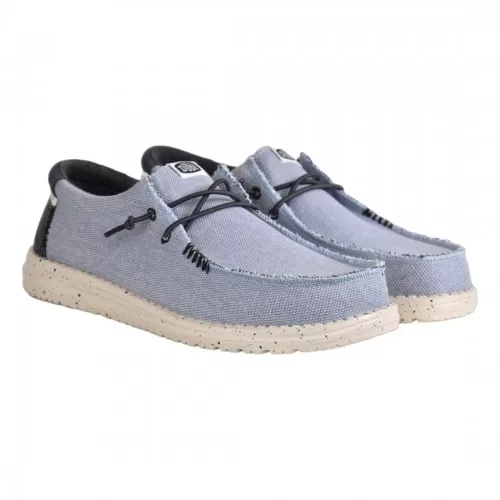 MOCASSINO LACCI IN TESSUTO HEY DUDE WALLYCOASTLINEJUTE 1KA