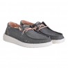 MOCASSINO LACCI IN TESSUTO HEY DUDE WENDYBOHO GREY