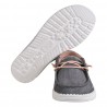 MOCASSINO LACCI IN TESSUTO HEY DUDE WENDYBOHO GREY