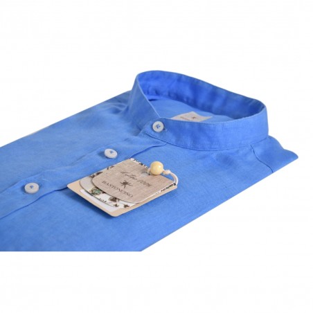 CAMICIA IN LINO BASTONCINO B050.COREANO 04