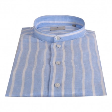 CAMICIA IN LINO BASTONCINO B2620.COREANO 01