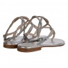 SANDALO MICROCRISTALLI PAOLA FIORENZA SS2462 ARGENTO