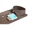 CAMICIA CLASSICA IN LINO BASTONCINO B050.164 09