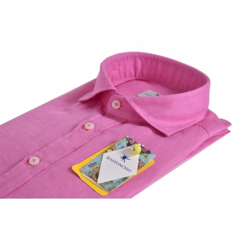CAMICIA IN LINO BASTONCINO B050.164 13