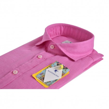 CAMICIA IN LINO BASTONCINO B050.164 13