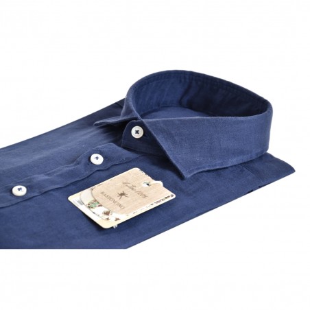 CAMICIA IN LINO BASTONCINO B050.164 21