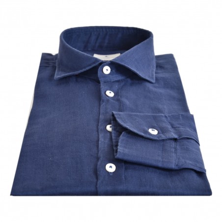 CAMICIA IN LINO BASTONCINO B050.164 21
