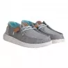 MOCASSINO LACCI HEY DUDE WENDYHEATHERED GREY